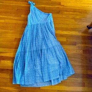 “IONA" MATERNITY DRESS (one shoulder dress)